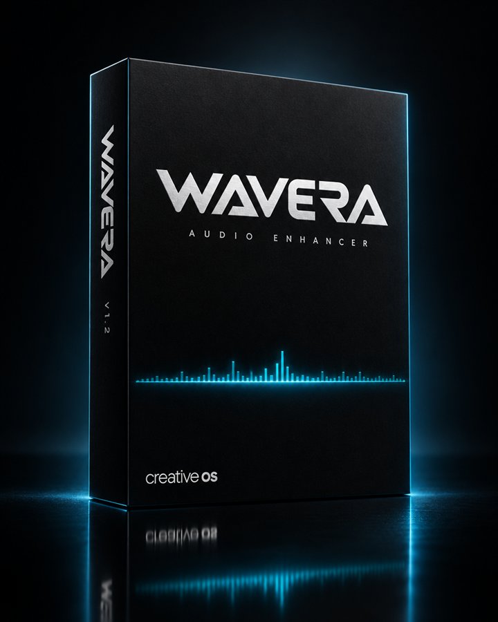 The WAVERA Audio Enhancer box